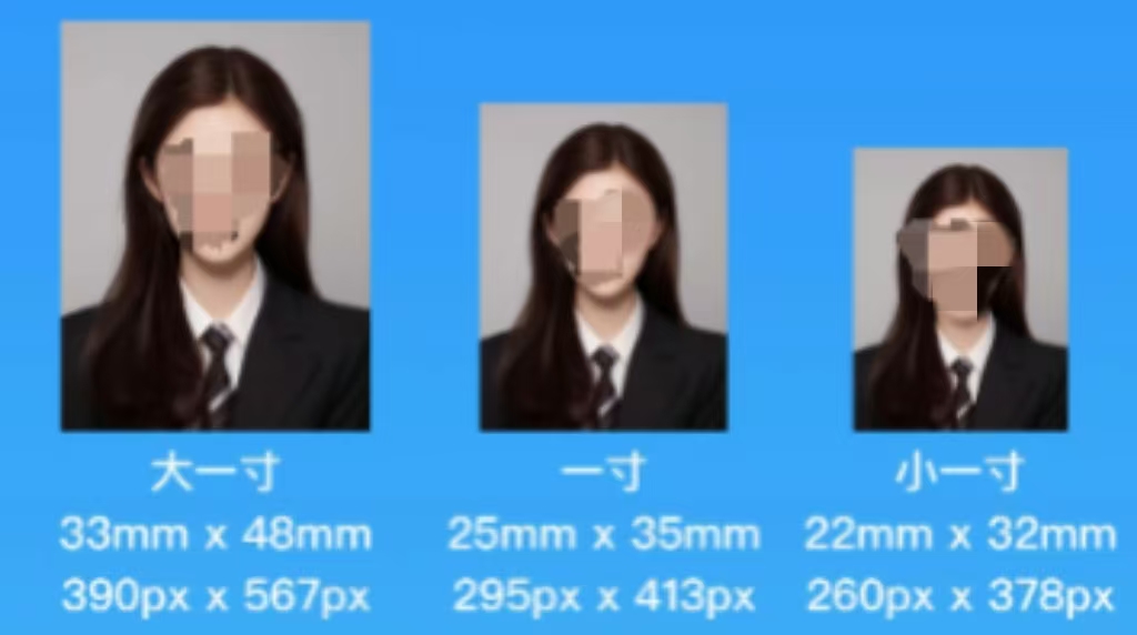 證件照規(guī)格要求